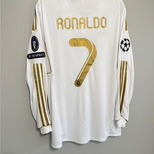Real Madrid 2011/2012 Ronaldo UCL home jersey